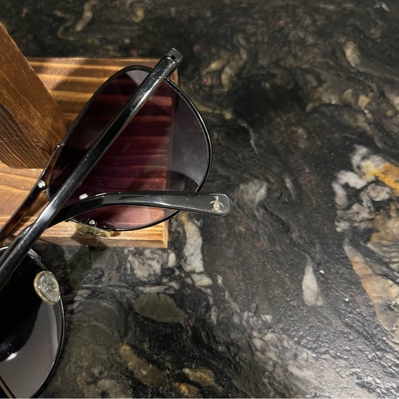 Original Penguin "The Cameron Sun” Black Aviator Sunglasses - Picture 2 of 7